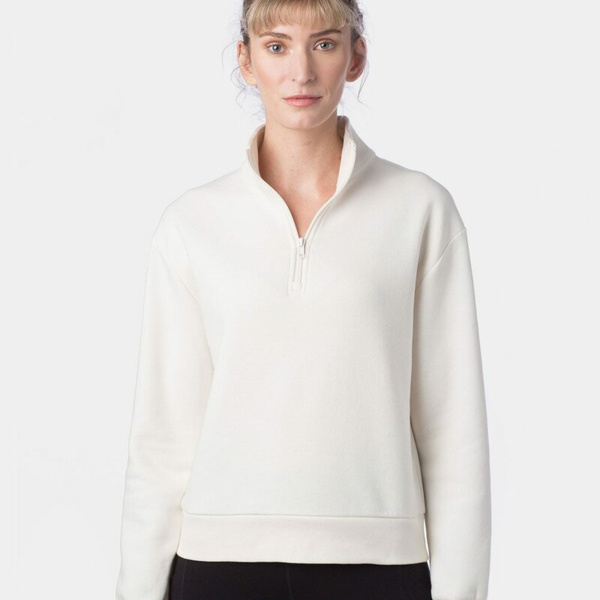 Women's Eco-Cozy Fleece Quarter-Zip Sweatshirt Thumbnail