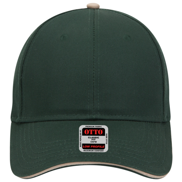OTTO CAP® 6 Panel Low Profile Baseball Cap Thumbnail