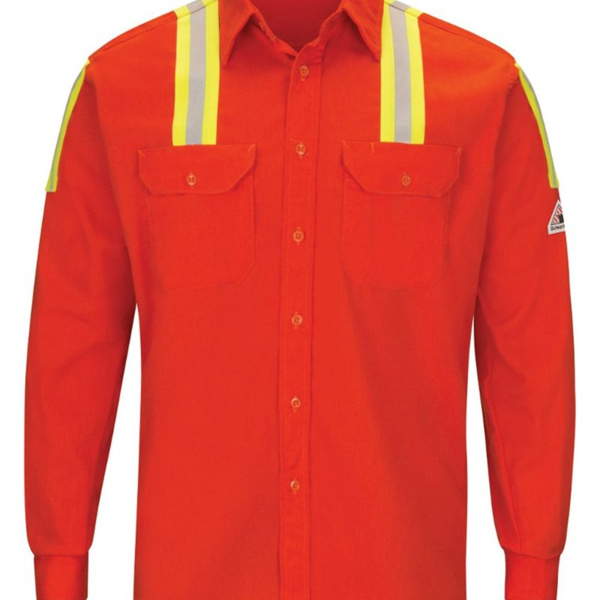 Men's Enhanced Visibility Long Sleeve Uniform Shirt Thumbnail